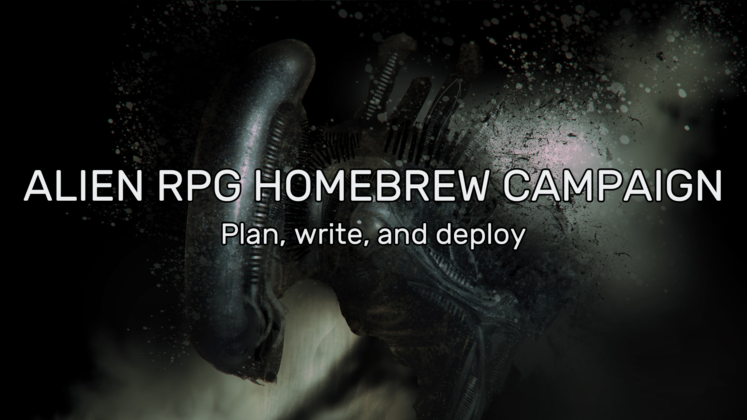Alien RPG Homebrew Campaign