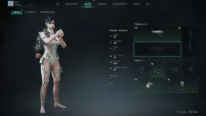 Once Human Character Interface