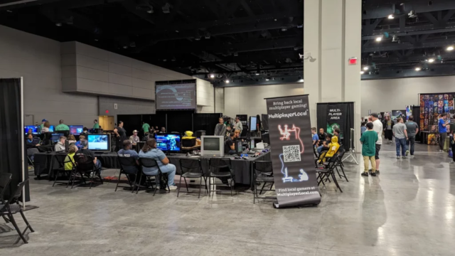 Playthrough Gaming Convention 2024 Multi-Player Area
