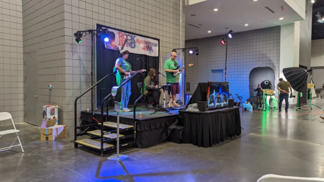 Playthrough Gaming Convention 2024 Rock Band Jam