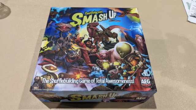 Playthrough Gaming Convention 2024 Smash Up Board Game